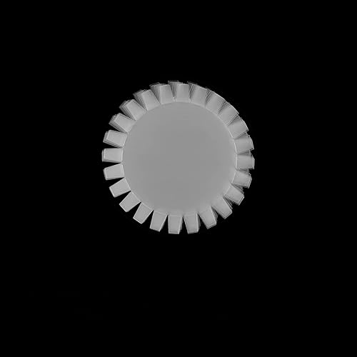 Miniatura 35 de Paquete de 20 fundas planas para coctelera para hacer tarjetas, 4.25 pulgadas, redondas, transparentes, planas, para coctelera de plástico Paquete