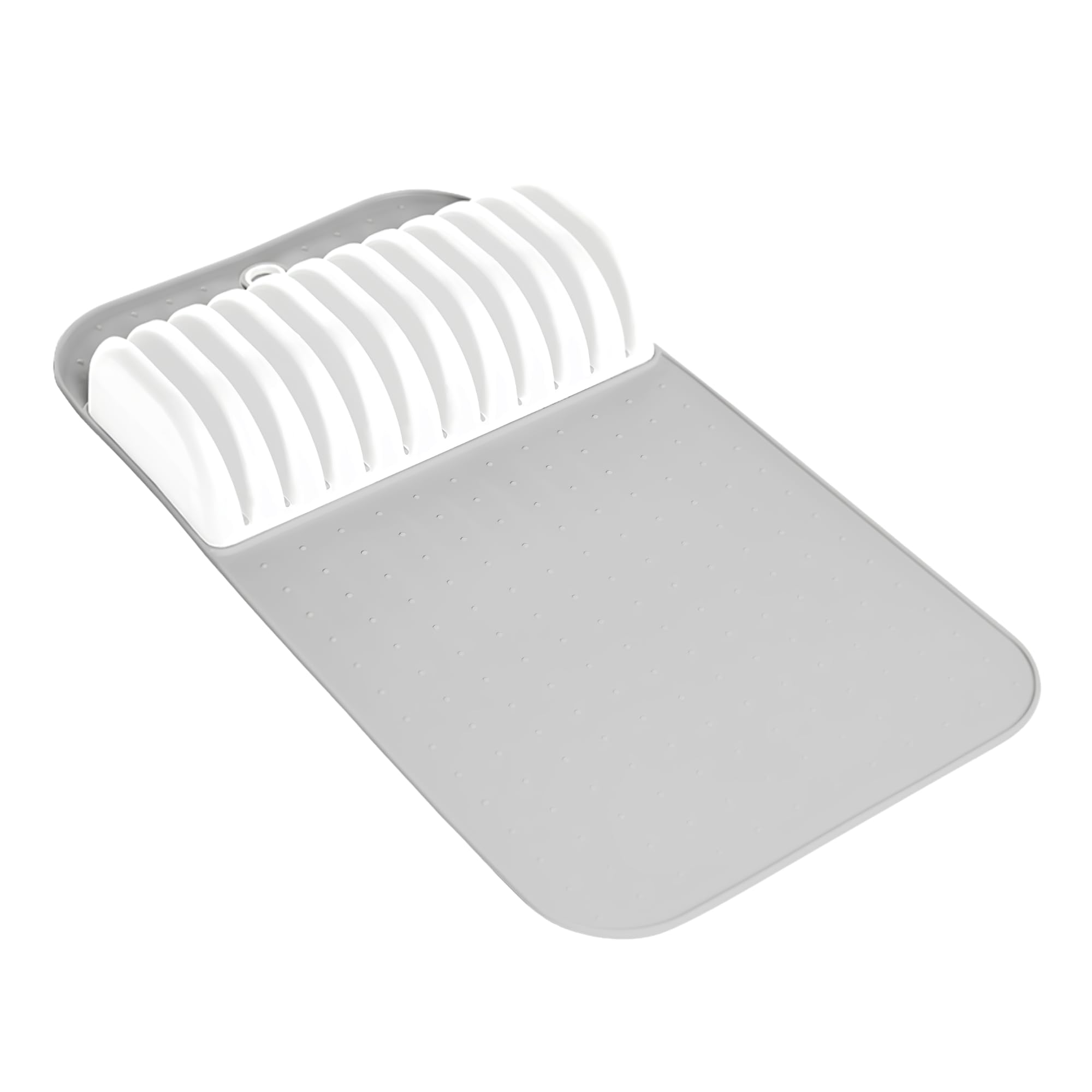madesmart In-Drawer Knife Mat,White Grey