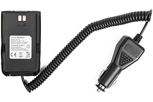 AnyTone Car Charger Battery Eliminator for AT-D878UV Two Way Radio