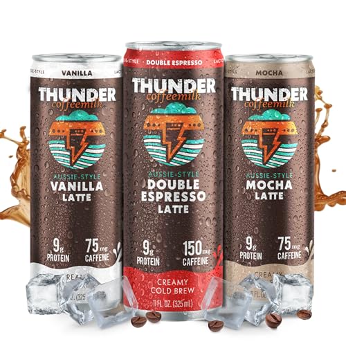 Mocha, Vanilla & Doubleshot Espresso Coffee Can Bundle, 11 oz, 36 Pack