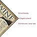 UNIQUELOVER Bar Signs, Wine From Around The World Retro Vintage Metal Tin Sign for Home Bar Decor 12” X 8”