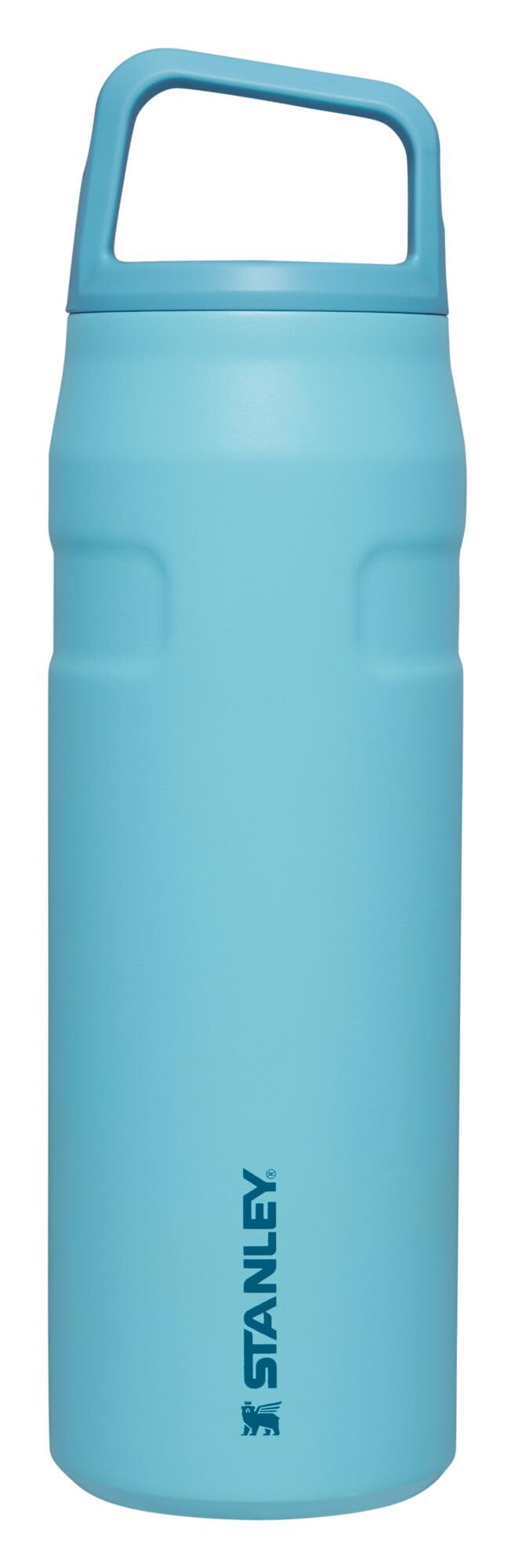 Stanley IceFlow Cap and Carry Water Bottle | Wide Mouth Twist Lid | Lightweight &amp; Leakproof for Travel &amp; Sports | Insulated Stainless Steel | BPA-Free