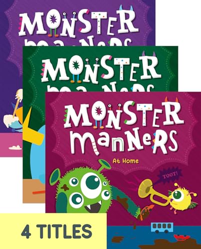 Monster Manners (Set of 4) B0DZ9116X9 Book Cover