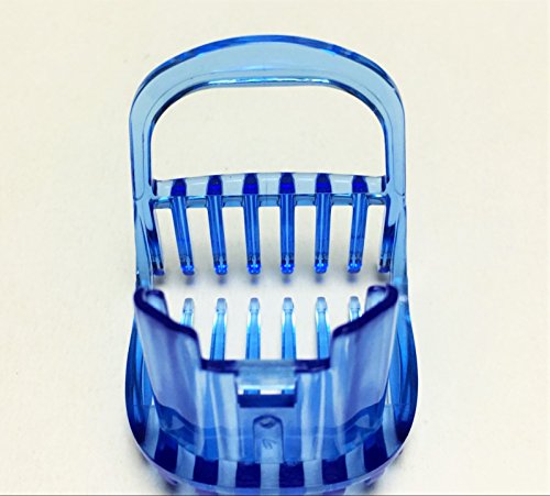 New HAIR CLIPPER COMB BEARD Cordless Beard Trimmer Adjustable Length For Philips 3100 Series QT4008 QT4008/49 hair shaver Replacement Accessories Parts Plastic Blue