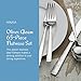 Mikasa, Oliver Gleam Flatware Service for 12, 65 Piece Set, 18/10 Stainless Steel, Silverware Set with Serving Utensils