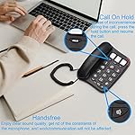 Big-Button-Phone-for-Seniors-Home-Photo-Memory-Corded-Phone-Wired-Simple-Basic-Landline-Telephone-for-Visually-Impaired-Old-People-with-Large-Easy-Buttons-Emergency-House-Phones