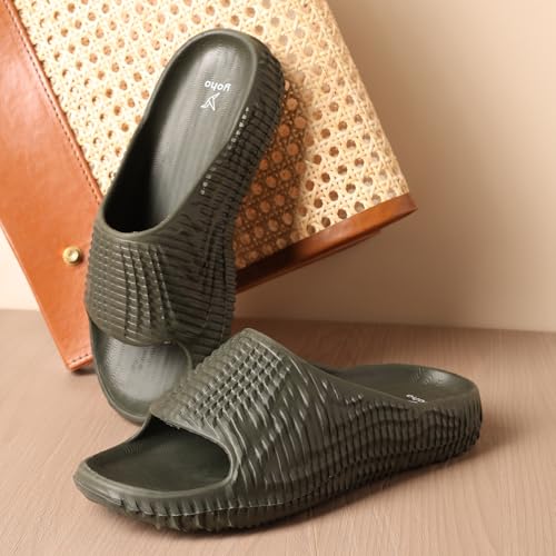Image of YOHO All-Terrain Sliders for Men | Cushioned Slippers| Lightweight | Waterproof