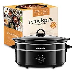 Let the Crock-Pot cook your meal perfectly while you get on with your day; makes casseroles, curries and chilli, as well as soups, roasts and even desserts 3 Heat Settings: Low, High & Keep-Warm for a variety of easy, tasty dishes 6.5 L Ceramic Bowl:...