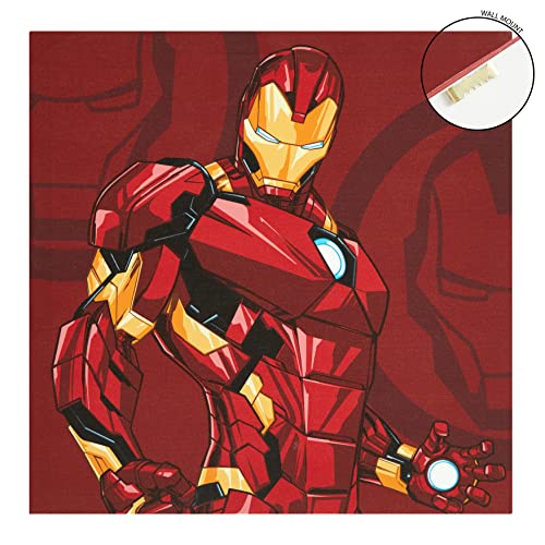 Idea Nuova Marvel Avengers Canvas 4 Pack Wall Art Set,Childrens Wall Hanging Décor,Each Piece 11"x11", multi colors, Large - Image 3