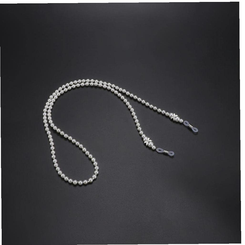 Amazon.co.jp: メガネチェーン 手作り パールビーズ 眼鏡