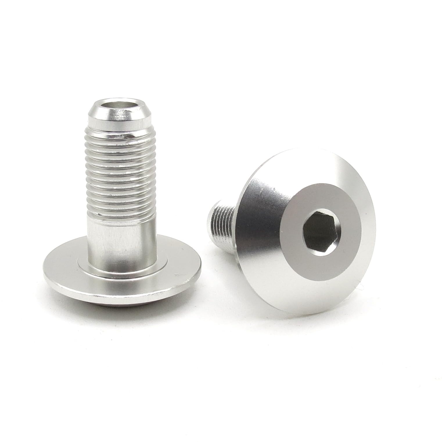 Easybikeparts Replacement Upper Linkage Bolts Compatible with Santa Cruz Bronson, Hightower/Hightower LT, Nomad (2015+), Tallboy (2016+), 5010 (2016+), Heckler, Megatower, Bullit, Blur (Silver)