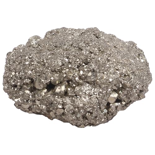 Image of Natural Raw Pyrite Crystal Stone for Wealth & Prosperity | Money Magnet Healing Crystal for Positive Energy, Success, Reiki, Feng Shui & Vastu Decor | Pyrite Stone for Home, Office & Meditation