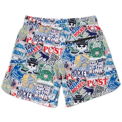 ChalkTalkSPORTS Hockey Ryder Athletic Shorts - Hockey Performance Shorts - Youth & Adult Sizes2