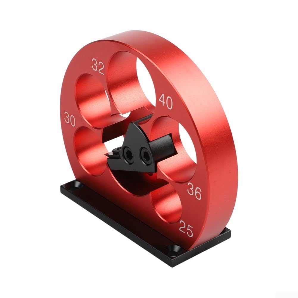 Plantilla Espigado Ajustable Aluminio 8-20mm Carpintería(5 holes 25-40mm)