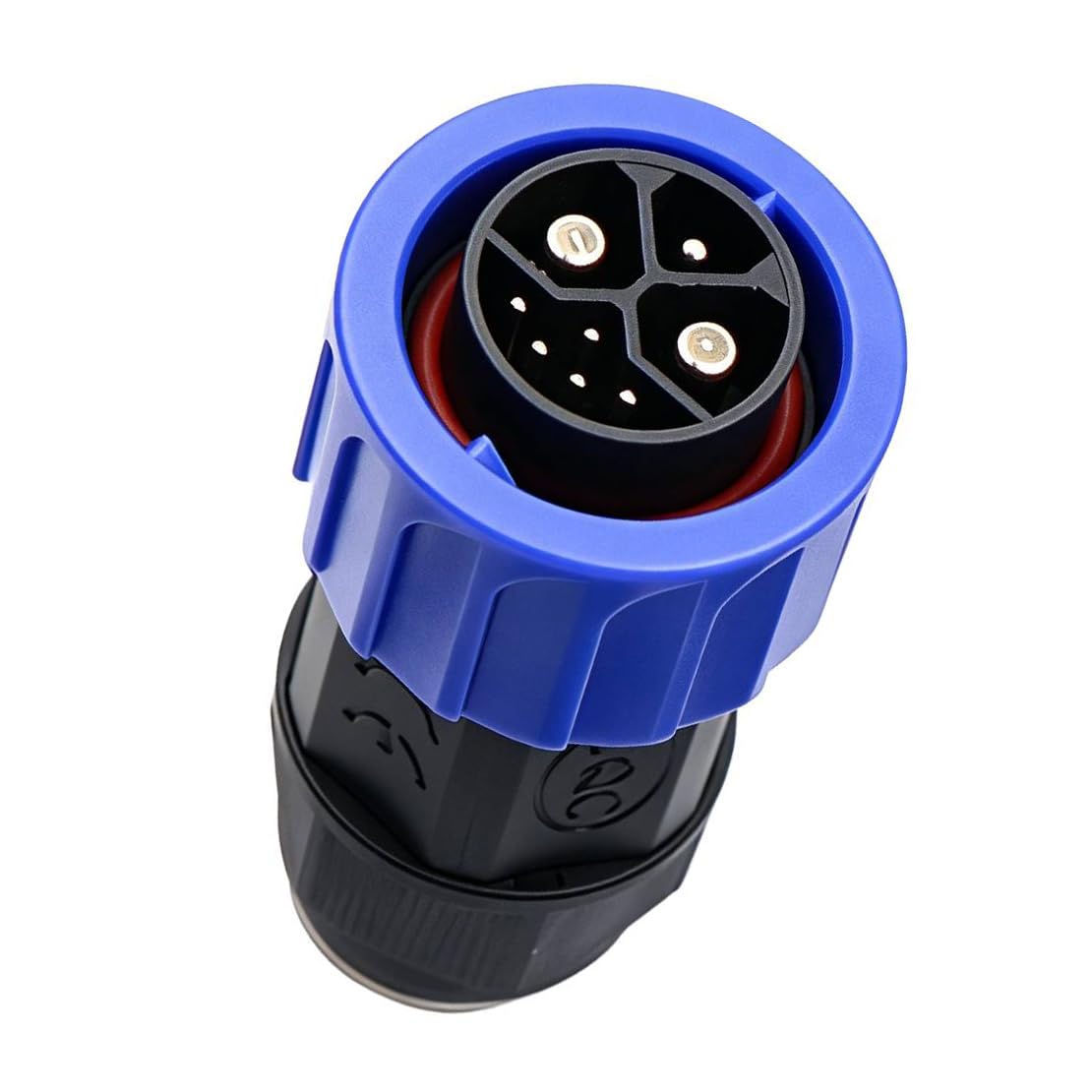 Connecteur à vis et à sertir 8 Broches 50 A, Prise de Charge pour Batterie d'aviation, mâle + Femelle, autobloquant