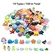 InXqryx Ocean Mini Resin Animals Variety Pack Figurines 100 Pcs Tiny Plastic Animals Sea Creatures Figures to Hide for Miniature Fairy Garden Accessories