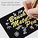 3Pcs Glittering Metallic Paint Pen Water Metallic Highlighter Marker for Calligraphy Drawing Card Making Calligraphy for Art