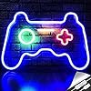 LED Game Neon Sign Gamepad Shape LED Sign Light Gamer Gift for Teen Boys Game Room Decor Bedroom Wall Gaming Wall…