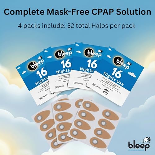 image for Bleep Eclipse Halos C Pap Mask-Free Interface, Strapless Sleep Apnea C