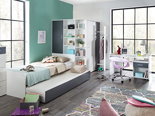 möbel-direkt Jugendzimmer Joker 5tlg. Anthrazit