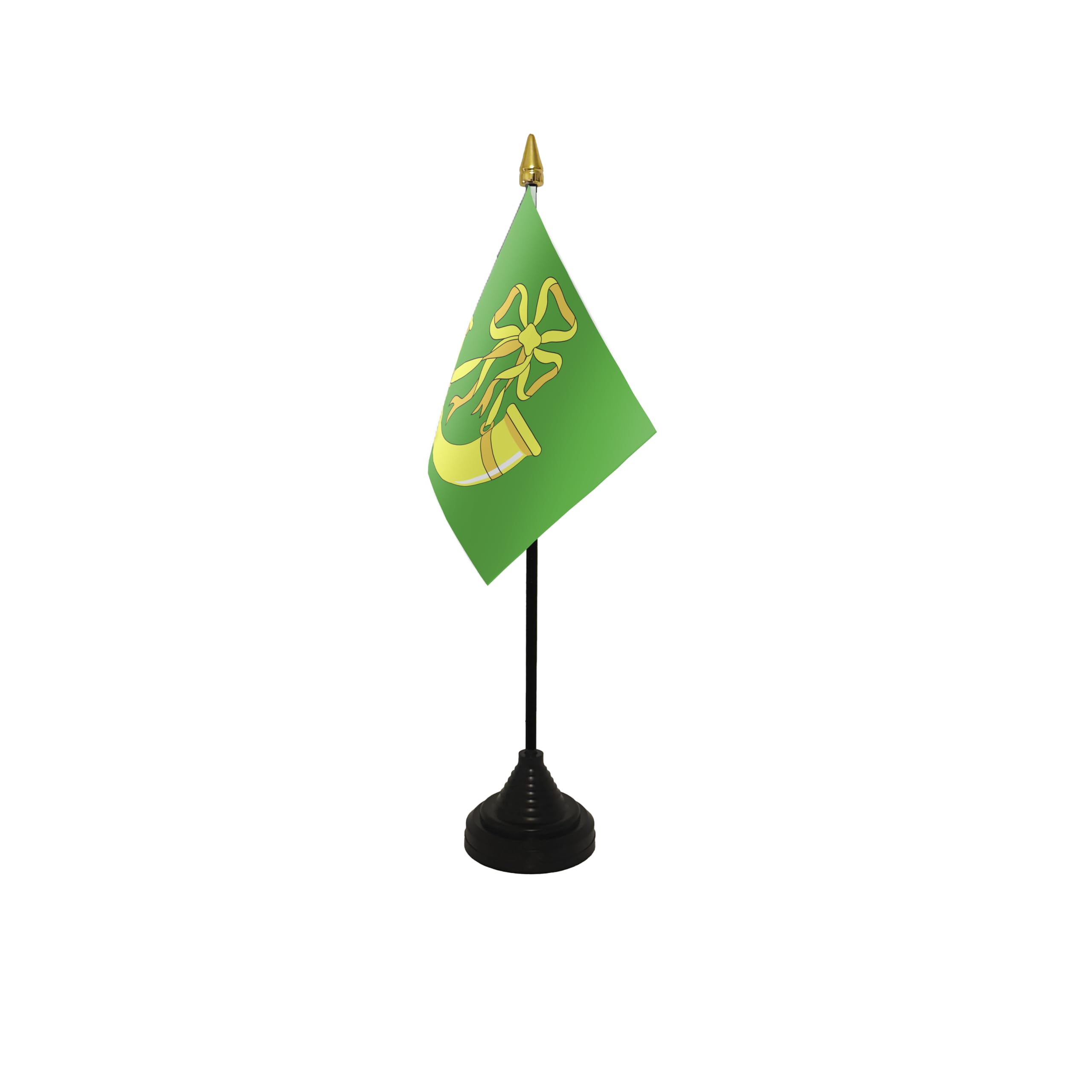 Flagtex Huntingdonshire Small Table Flag With Black Base — image 1
