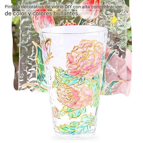 Kit de pintura para velas con plumas de 18 colores: herramientas de arte DIY 4