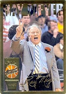 Ray Meyer basketball card (Notre Dame Fighting Irish, Hall of Famer) 1994 Action Packed #17