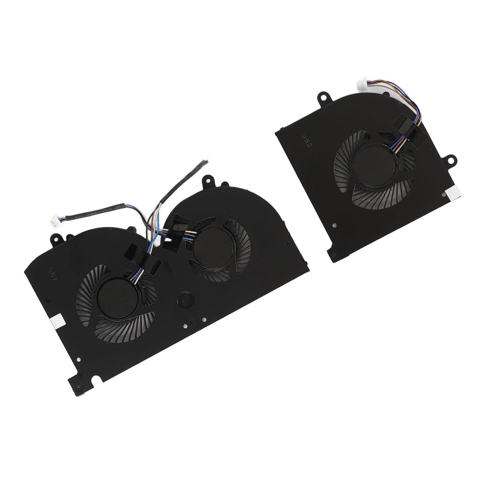 Dpofirs Set di Ventole di Raffreddamento CPU e GPU di Ricambio per Laptop, Design Compatto a Doppia Ventola, Adatto per GS75 P75 MS 17G1 MS BS5005HS U3I BS5005HS U3J per Professionisti IT