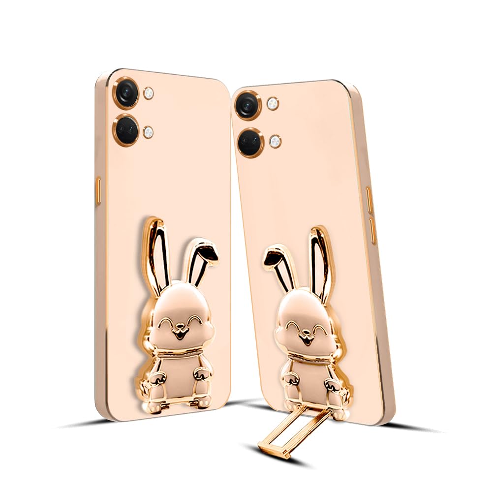 KARWAN®️ 3D Bunny with Folding Stand Back Cover Case Compatible for OnePlus Nord 3 5G | Slim electroplated case | Stand case | Soft TPU | Space Astro Theme | Camera Protection-Mint (B0CGNXJ9RJ) Amazon Price History, Amazon Price Tracker