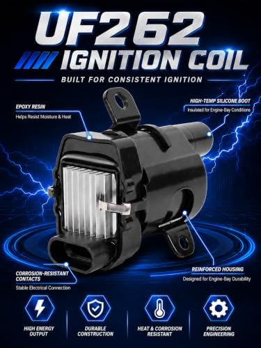 4.8 5.3 6.0 Ignition Coil Pack UF262 D585 Platinum Spark Plugs & Wires Fit Chevy Silverado GMC Sierra 1500 2500 Tahoe Suburban Avalanche Yukon Cadillac Escalade Express Savana Hummer H2 24Pcs — 사진 5