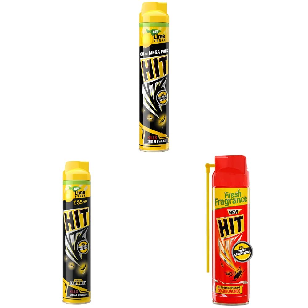 HIT Flying Insect Killer, Lime Fragrance Mosquito & Fly Killer Spray