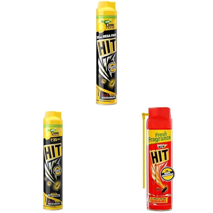 HIT Flying Insect Killer, Lime Fragrance Mosquito & Fly Killer Spray