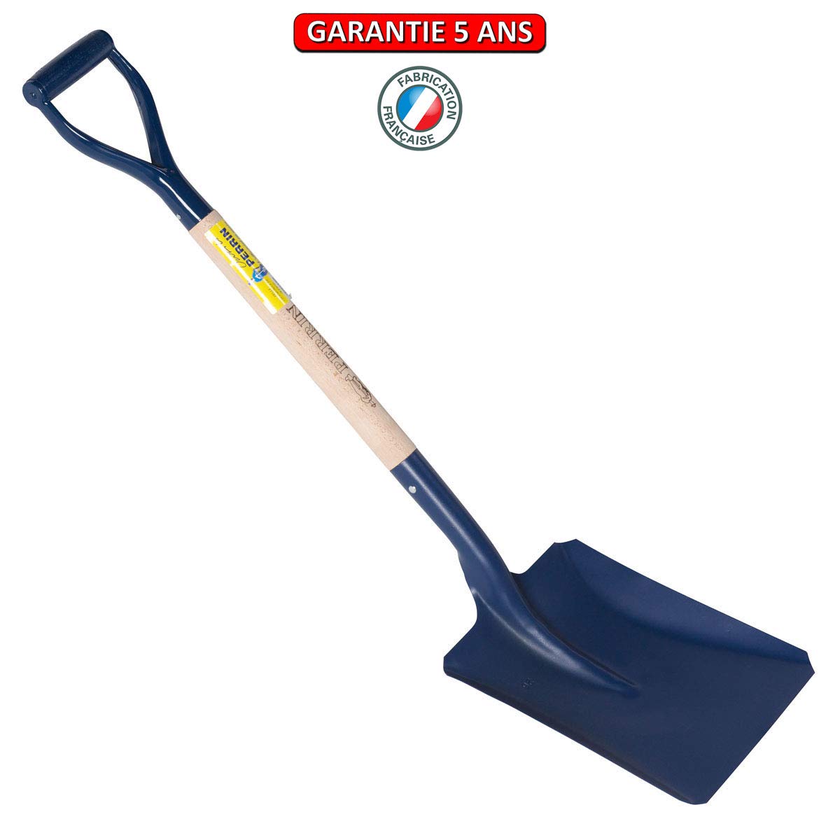Outils perrin Pelle Anglaise Emmanché Poignée YD, 26cm Largeur