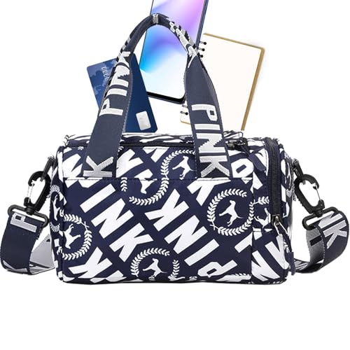 Bolsa de viaje para mujer pequeña e impermeable: bolso multifuncional y elegante de gimnasio.