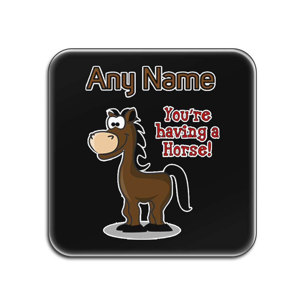 Dessous-de-verre You are Having a Horse lot de 4 idée cadeau originale