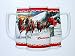 2010 Budweiser Holiday Stein by Unknown