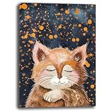 Quadro su Tela Cameretta Bambini Animali Decorazioni Parete Nursery Neonato, Stampa Moderna per Cameretta Bimbo e Bimba, Quadri Decorativi per Casa Asilo (11x30 cm, Canvas intelaiato) - Design Minimal e Colori Neutri