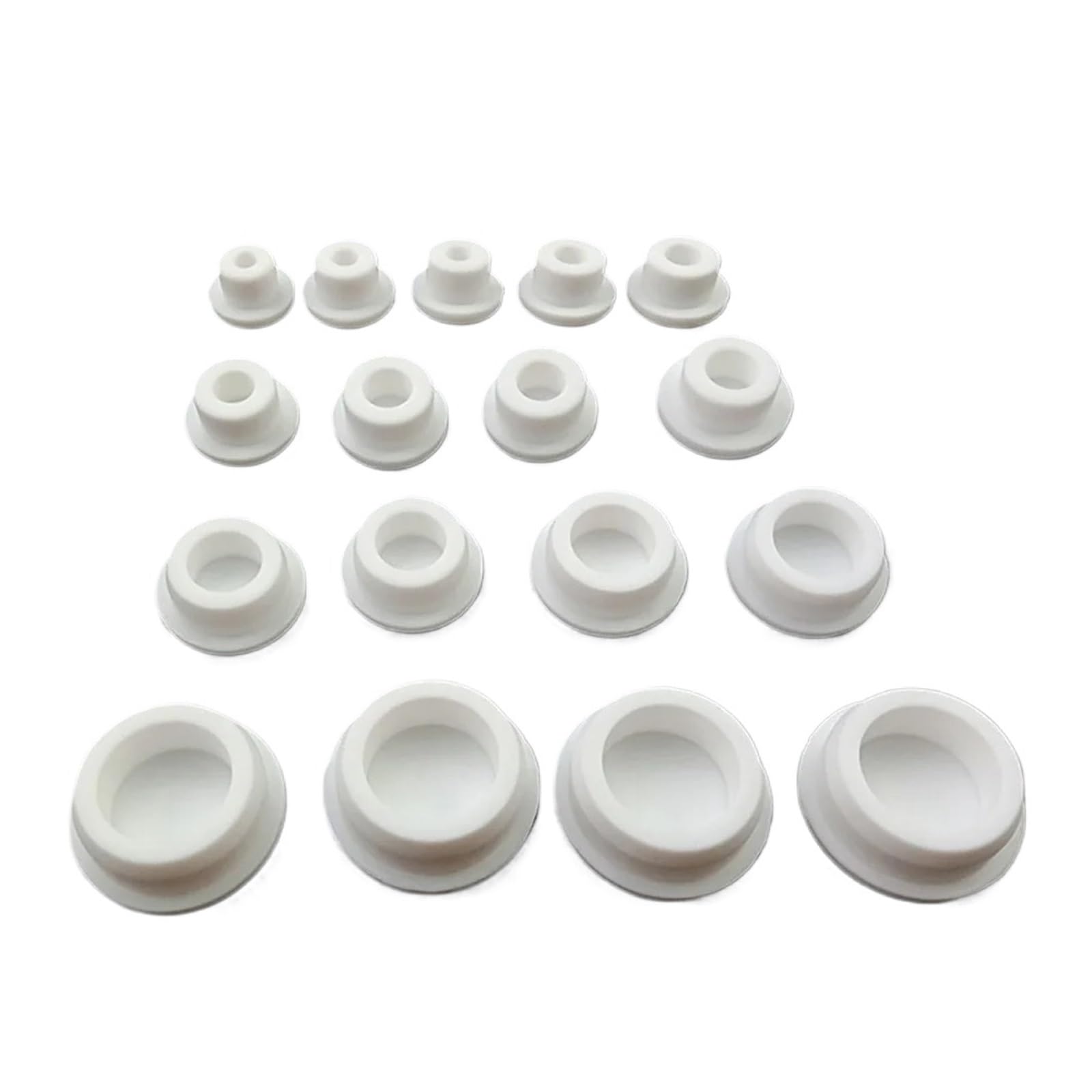 Korek z gumy silikonowej o średnicy 6,8 mm-201,5 mm, osłona końcówki tnącej, wkładka do rury, uszczelka, w kształcie litery T(A-196.5mm (1pcs))