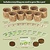 Planters' Choice 9 Herb Indoor Window Garden Kit - House Plants Seeds - Best Unique Christmas Gift Ideas for Women, Mom, Friend, Her, Birthday, Housewarming, Mother - New Home Kitchen Gifts #3