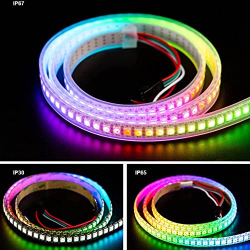 Tira LED RGBW Direccionable 1m 144 LEDs Vrabocry miniatura 2