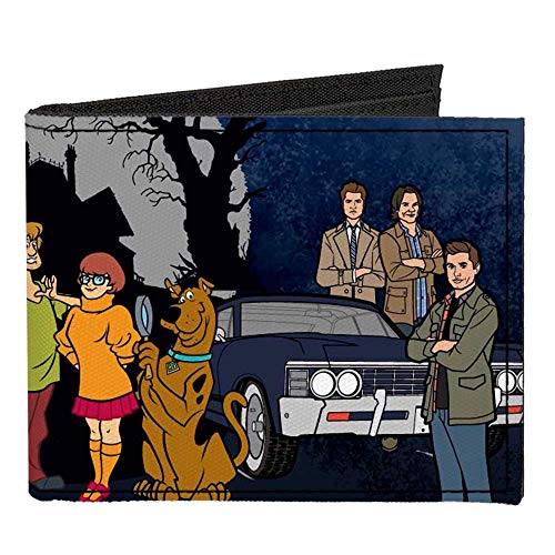 Buckle-Down Homme Geldbörse, Scooby Doo Supernatural, 4.0