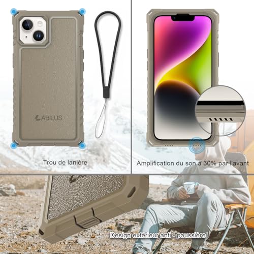 Coque robuste iPhone 13 tout-terrain pour activités extérieures et rando - 7