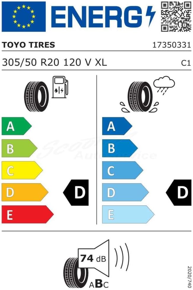 TOYO PXST3 305/50R20 120V XL
