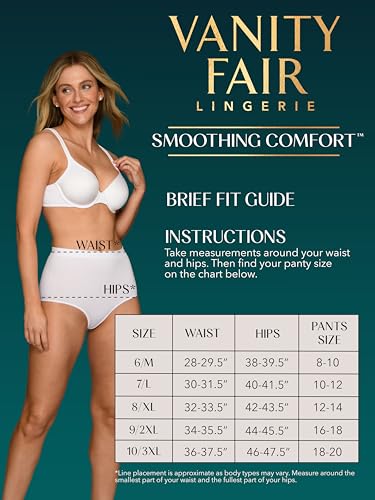 Slips Femme Vanity Fair la solution anti-marques pour sublimer le fessier