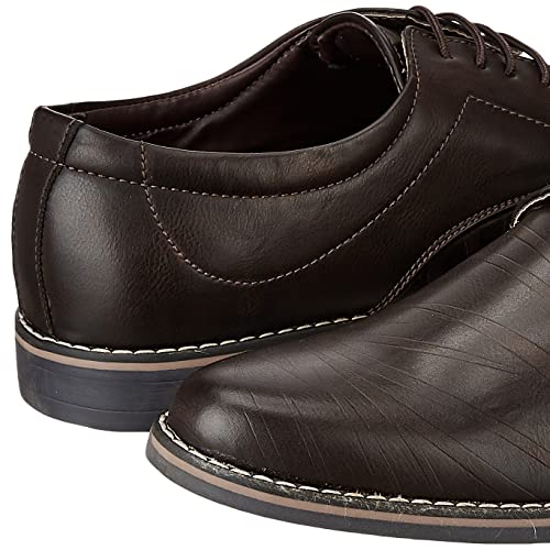 Image of Centrino Men Formal Shoes |Elegant Lace Up Derby for Business & Casual Wear | Premium Craftsmanship for a Stylish & Sophisticated Look | Cushioned Insole for All-Day Comfort & Support