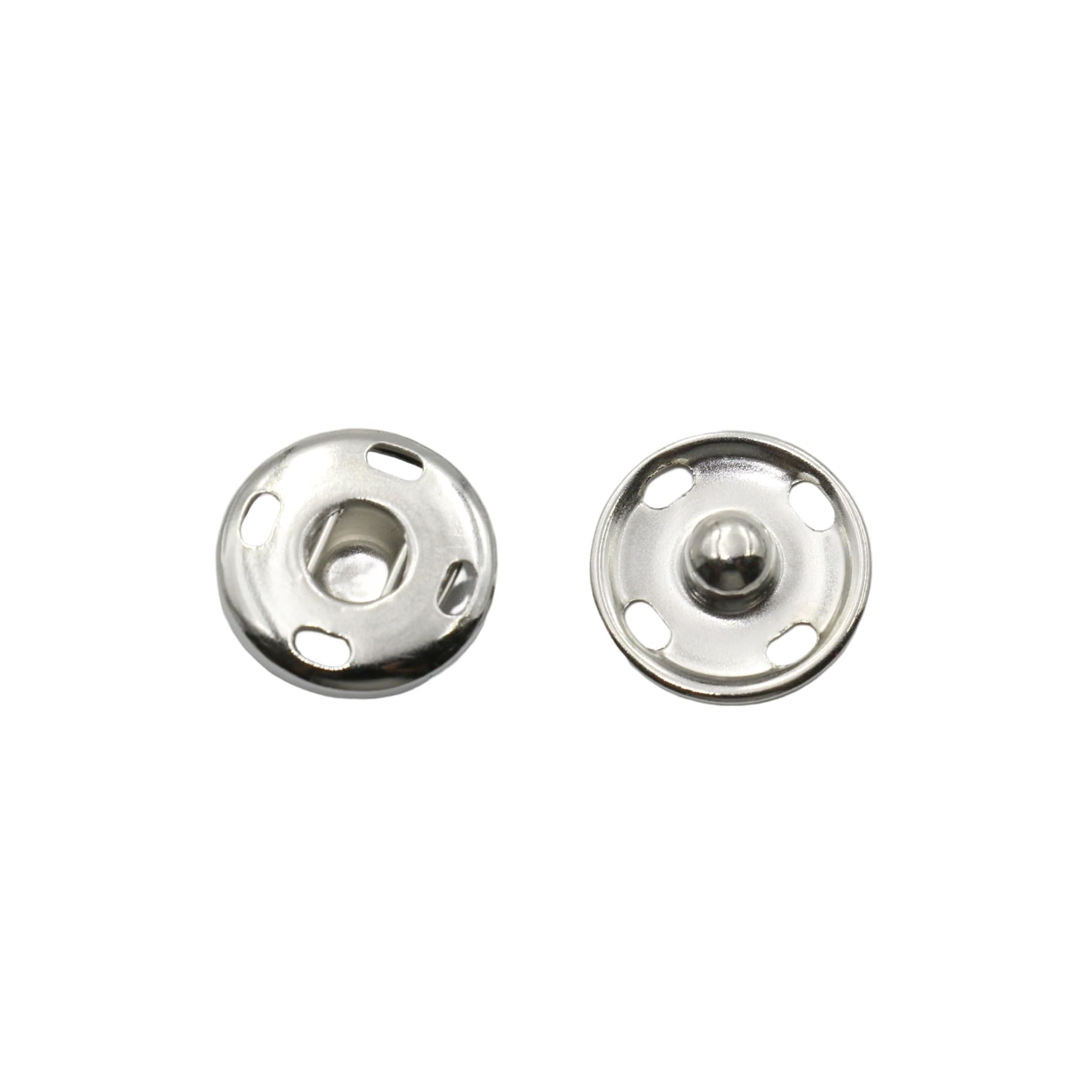 Amazon | KUKU工房 スナップボタン 縫い付けタイプ 15mm