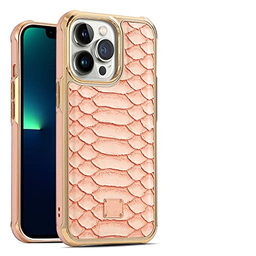 Coque de téléphone serpent 3D rose pour illuminer vos soirées