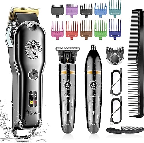 Hatteker Cordless Hair Clipper & Trimmer Kit