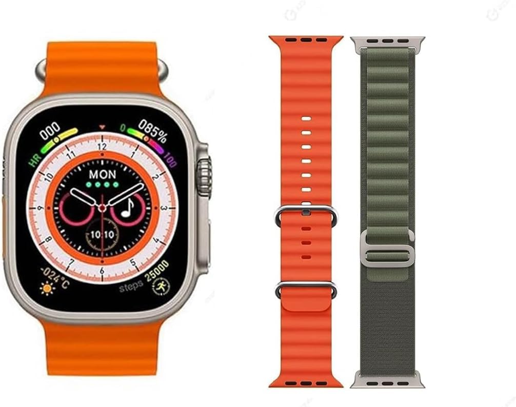 Kids Smart Game Watch with HD Touch Screen, HK8 ProMax 49 mm Video Camera, Music Player, Alarm Clock, 4G/5G Connectivity, Sports Tracker, Pre-installed Apps, Sleep Tracking,| Gifts for Ages 5-12