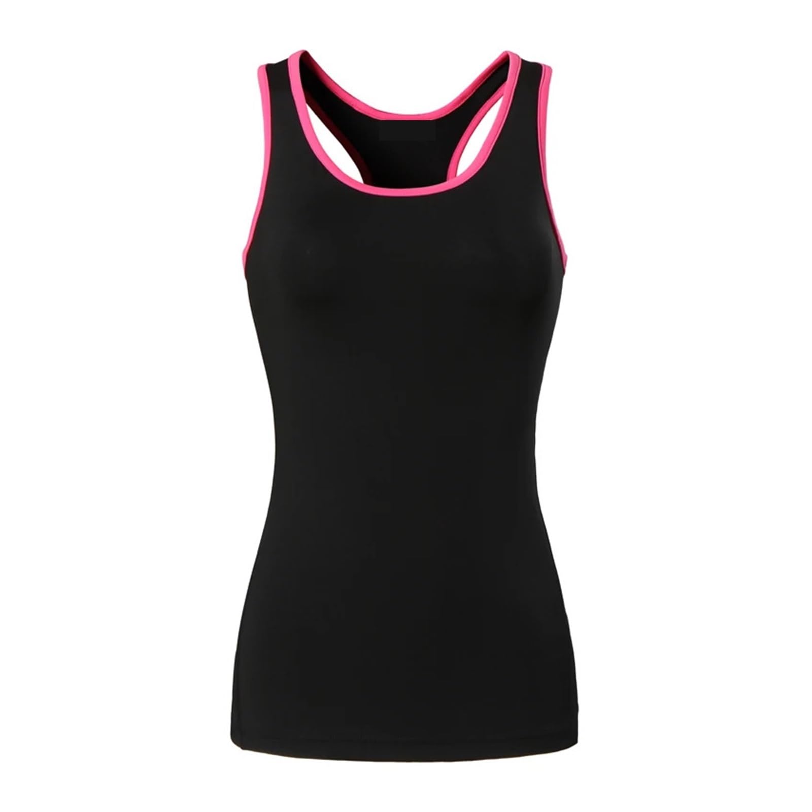 Canotte da Allenamento da Donna Canottiere Slim Fit da Donna ad Asciugatura Rapida, Canotte Senza Maniche(1,M)